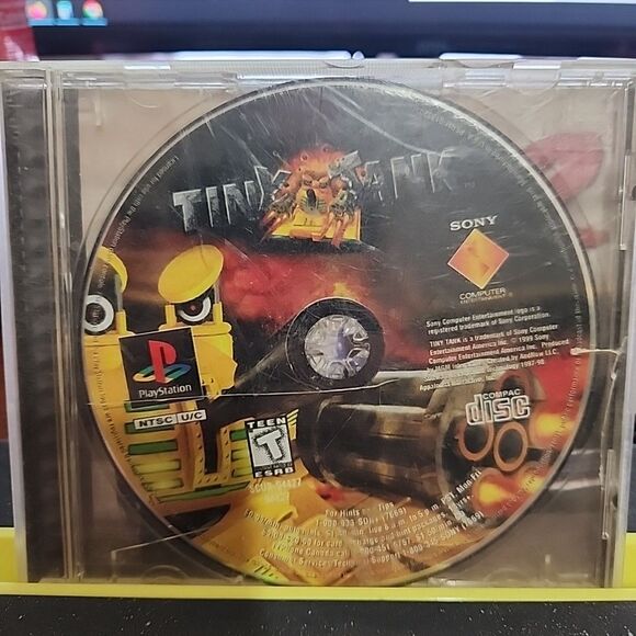 Tiny Tank (Sony PlayStation 1, 1998) DISC Only - Picture 1 of 1